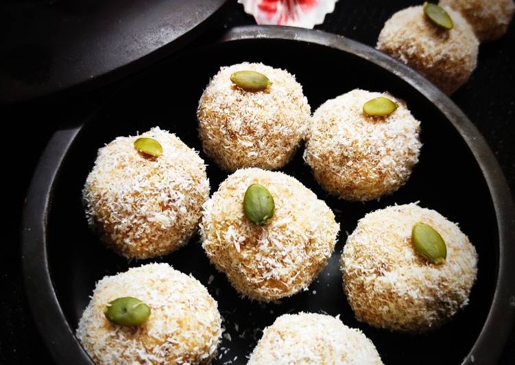 How to Make Super Quick Homemade Khoya Coconut Ladoos