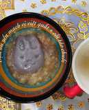 Ăn nhẹ ăn dặm: pudding yến mạch việt quất sốt táo chuối