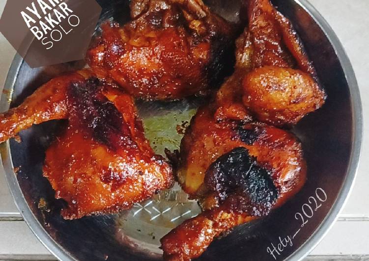 Resep Ayam Bakar Solo, Lezat
