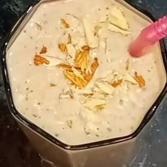 A picture of Dryfruit banana milkshake - Energy drinks.