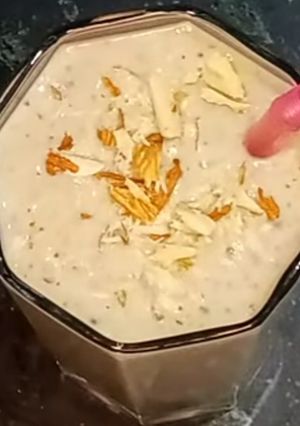 A picture of Dryfruit banana milkshake - Energy drinks.