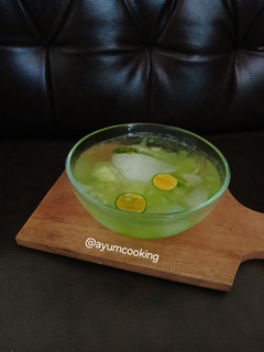 Foto resep Es Kuwut Melon