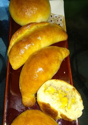 Foto resep Roti manis isi kelapa jagung