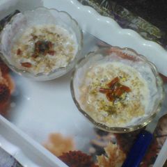 A picture of Bundi raita.