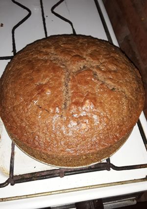 Una foto de Torta de zanahoria y condimentos