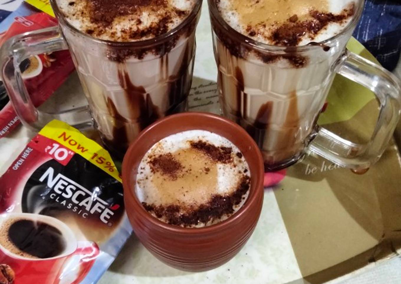 Hot chocolate coffee