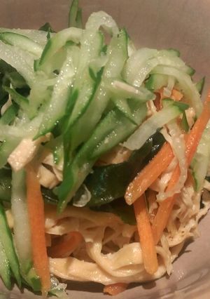 豆皮乾麵(全素) 的食譜成品照片