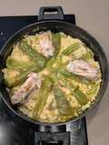 Paella de carne