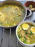 Soto Ayam Kuah Bening Bali + Sambal Matah nya 🍲🔥