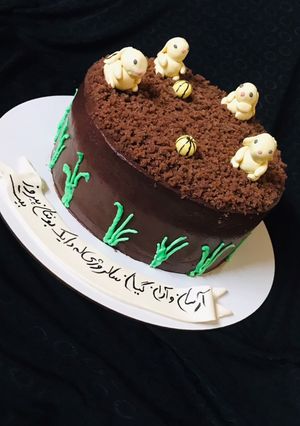 عکسی از دستور کیک تولد مشتری عزیزم 😍😍😍