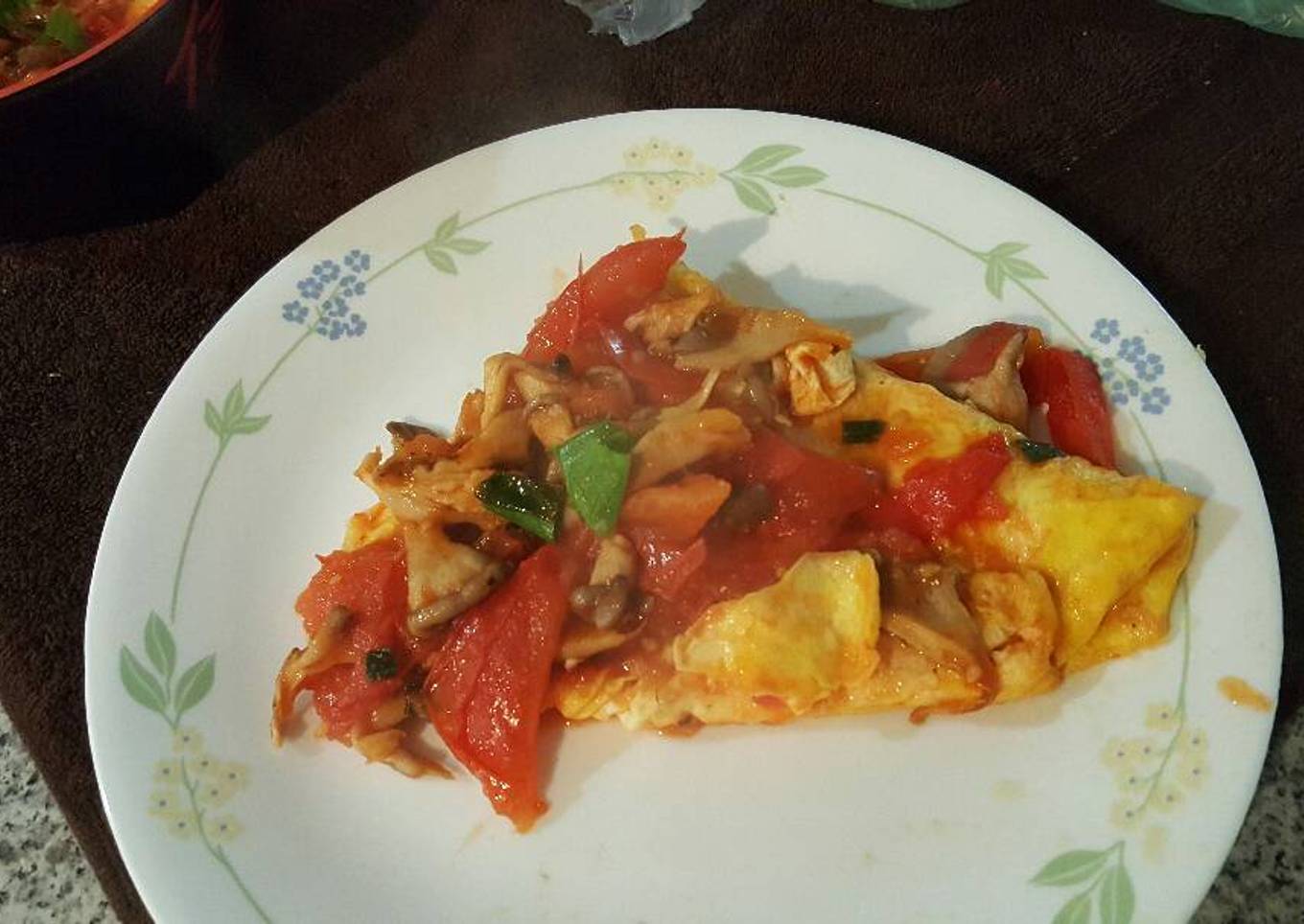 Eggs & tomatoes