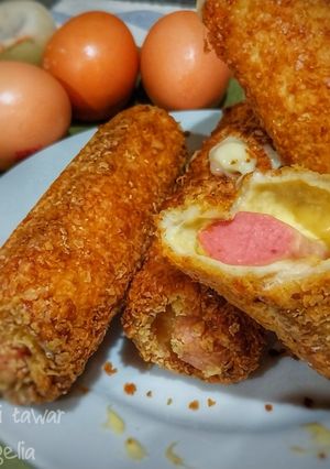Foto resep Corndog Roti tawar