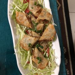 A picture of Veg spring rolls.