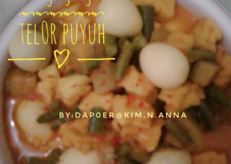 🌾GuLe Kacang Panjang dg Tel0r puyuh🐣 Super Lezat, Namp0L p0L di Lidah💁