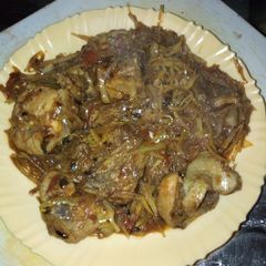A picture of Chicken cabbage mix #festive contest kakamega #author marathon.