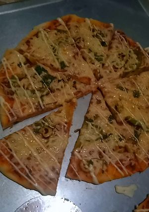 صورة لوصفة بيتزا 🍕