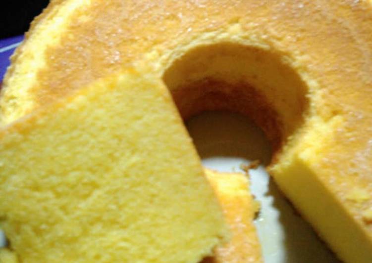 Resep Vanilla Butter Cake (Ekonomis) Anti Gagal