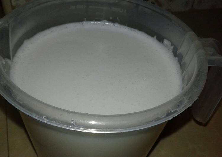 Recipe of Super Quick Homemade Homemade coconut milk
