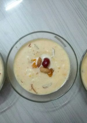 A picture of Mango Rabdi.