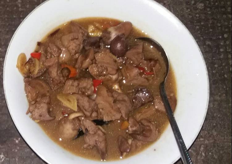 Resep Oseng oseng ati ayam Lezat