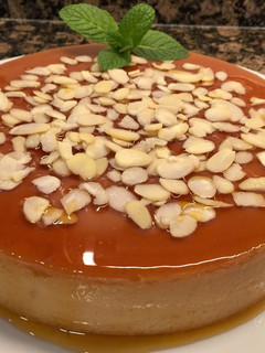 Una foto de Flan de ron