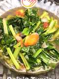 Sayur caisin /sawi hijau Tumis AmyK2 Kitchen