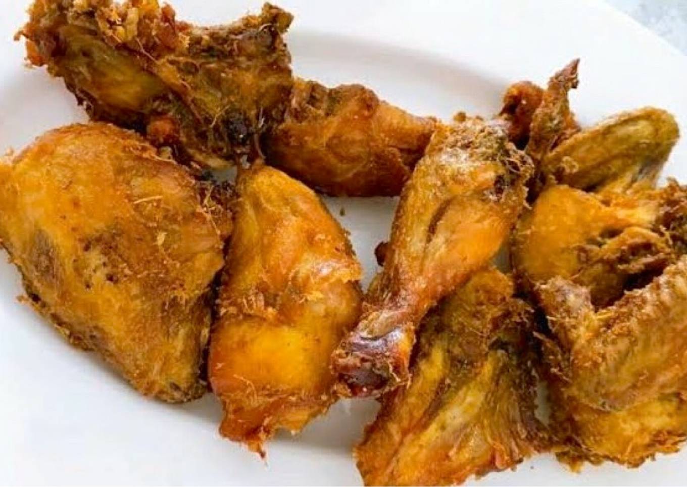 Ayam goreng ungkep bumbu racik
