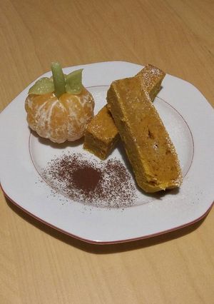 Une photo de Gateau moelleux courge aux épices