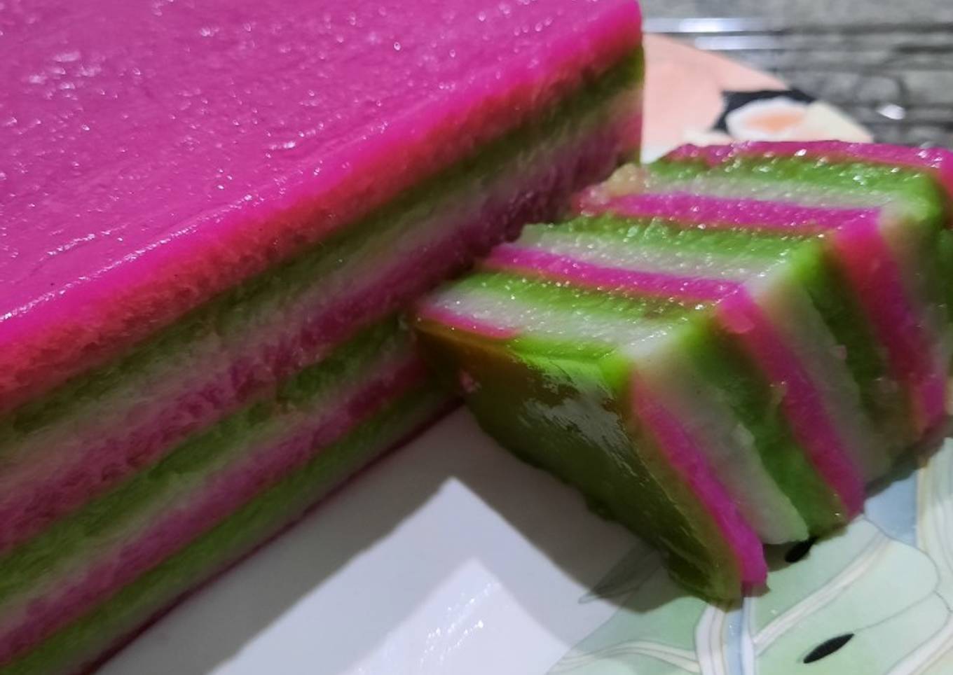 KUE LAPIS SEDERHANA (loyang uk. 15 cm)
