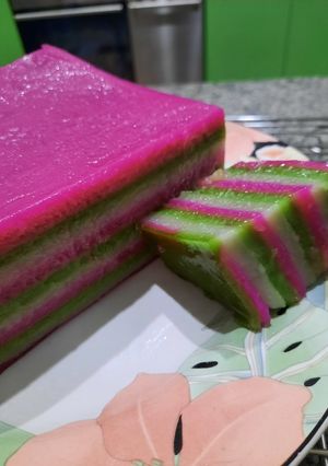 Foto resep KUE LAPIS SEDERHANA (loyang uk. 15 cm)