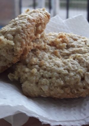 Una foto de Galletas de avena fáciles realizadas por una galleta de avena