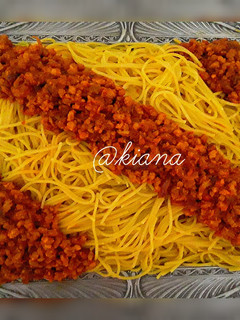 عکسی از دستور ❤اسپاگتی😍