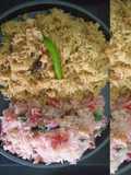 Chickpeas Pulao with Mattanjan😋#Perfect Match😍😋