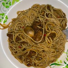 A picture of Spaghetti.