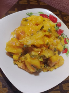 A picture of Student Yam porridge recipe (àsáró).