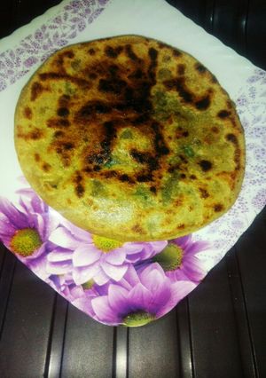 A picture of Mix veg paratha.