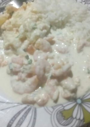 Foto de Strogonoff de camarão