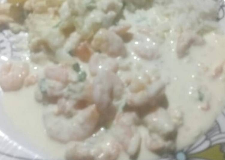 Strogonoff de camarão - Tudogosreceitas