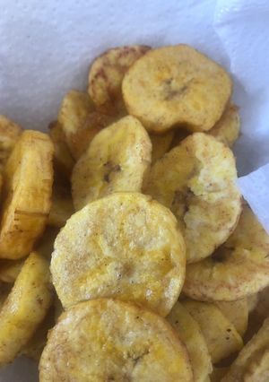 Una foto de Chips de plátano