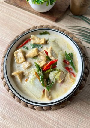Foto resep Bobor sawi putih tahu