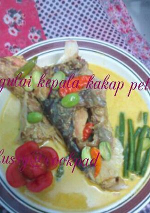 Foto resep Gulai Kepala Kakap Pete