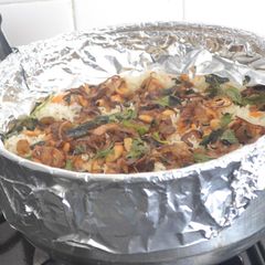 A picture of Chicken Biryani Kerala Style.