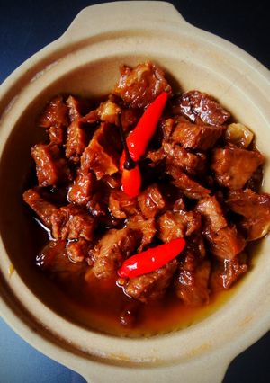 Foto resep Oseng sapi tanpa mercon