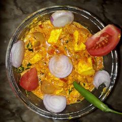 Paneer khaber A picture of Paneer khaber.