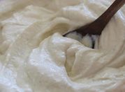 Una foto de mayonesa de ajo