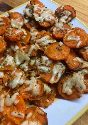 Una foto de Bocaditos de Zanahoria y queso 🥕🧀