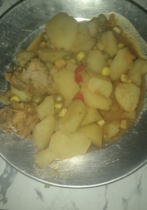 Una foto de Estofado con chorizo