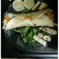 A picture of Paneer Shawarma.