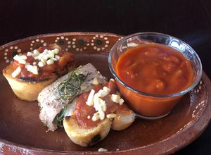 Una foto de Salsa base de tomate