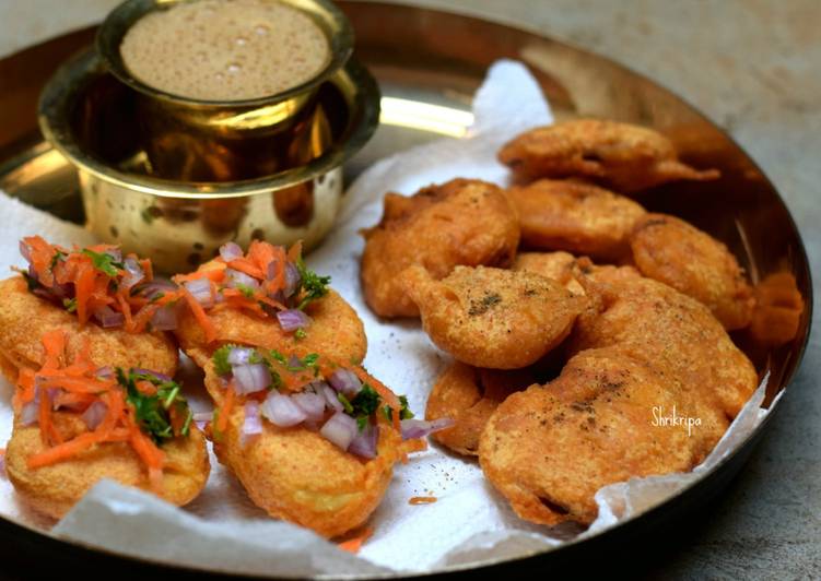 Easiest Way to Make Super Quick Homemade Egg and Onion Bajji Pakoda